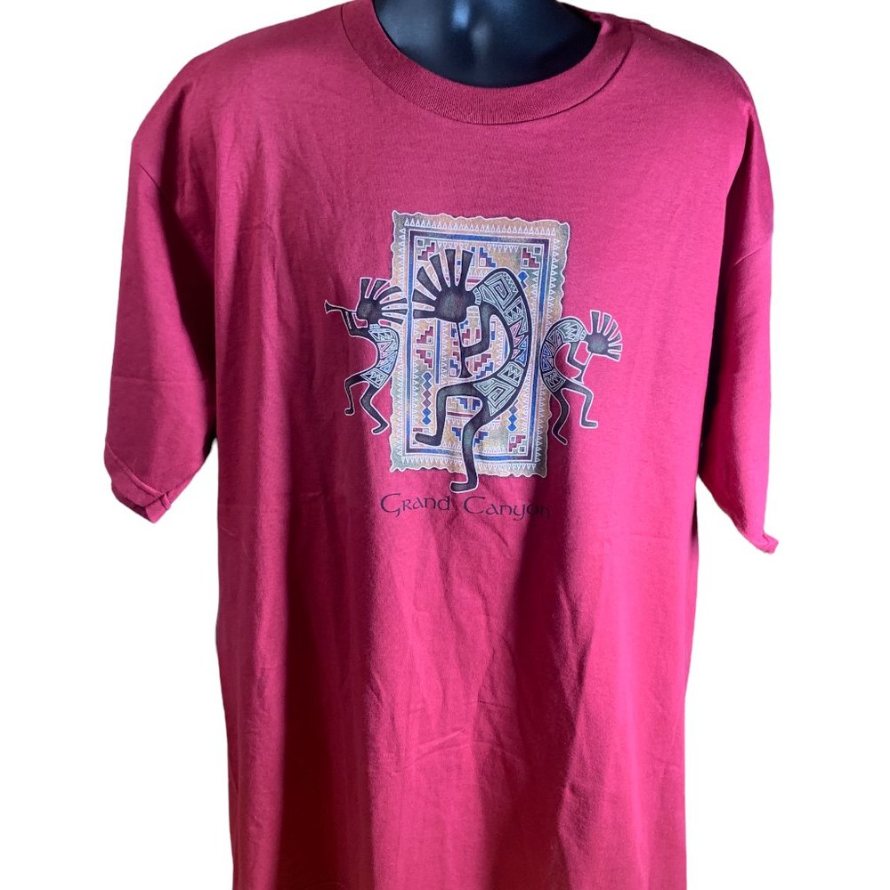 Prairie Mountain Grand Canyon Vintage Kokopelli T Shirt Size XXL Men's T-shirt